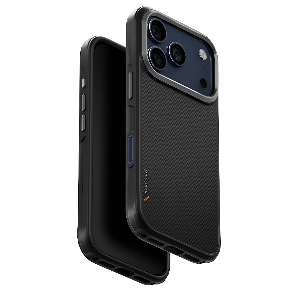MagSafe Hülle für Apple iPhone 17 Pro, UNIQ, Keva MagClick, Schwarz
