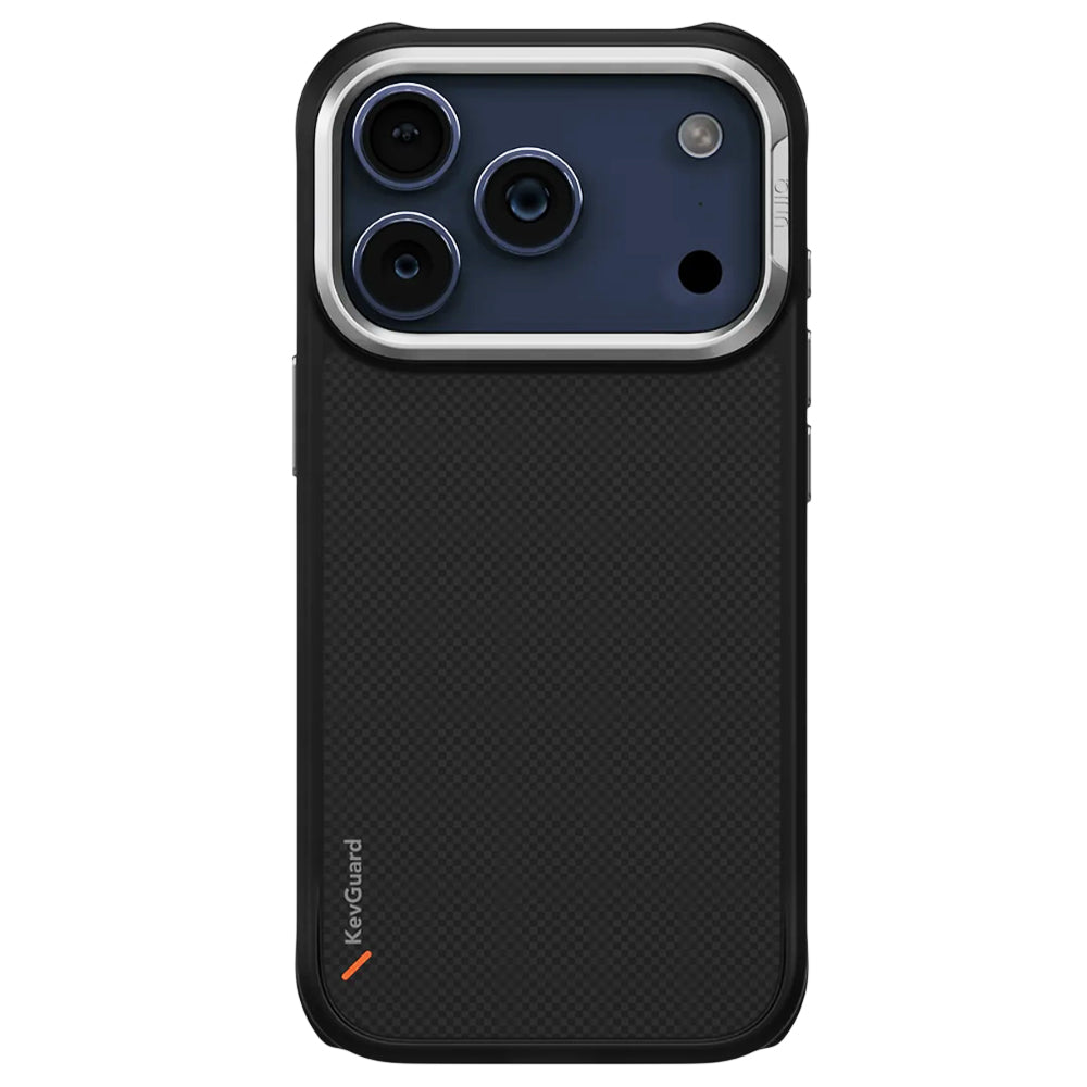 MagSafe Hülle für Apple iPhone 17 Pro, UNIQ, Keva MagClick, Schwarz