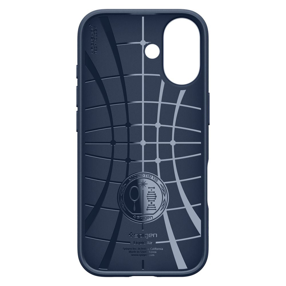 Hülle für Apple iPhone 17, Spigen, Liquid Air, Marineblau ACS10370