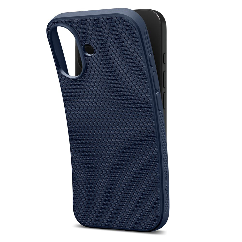 Hülle für Apple iPhone 17, Spigen, Liquid Air, Marineblau ACS10370