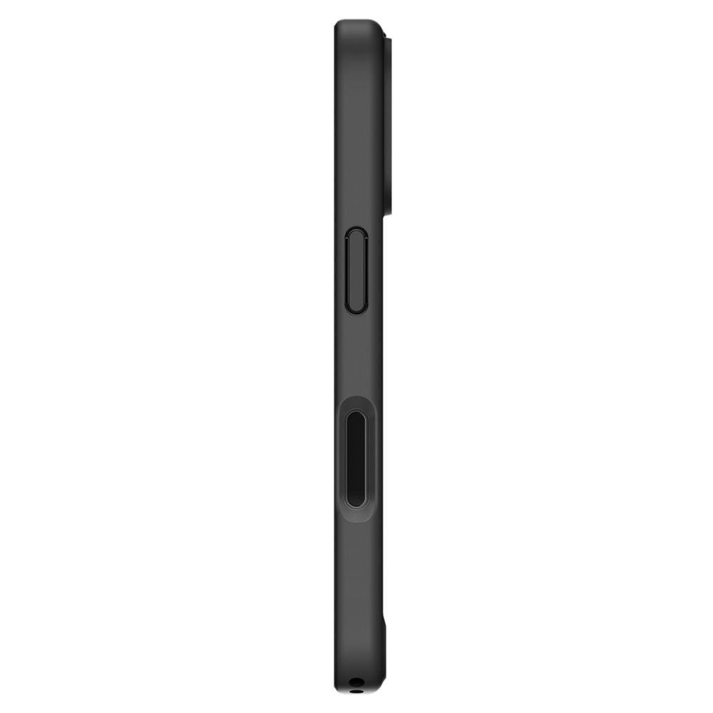 Hülle für Apple iPhone 17, Spigen, Ultra Hybrid, Mattschwarz ACS10377