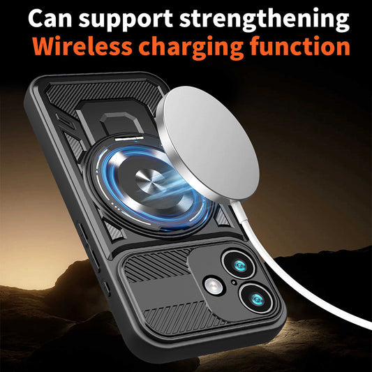 Hülle für Apple iPhone 17, Techsuit, RuggedCam, Grau