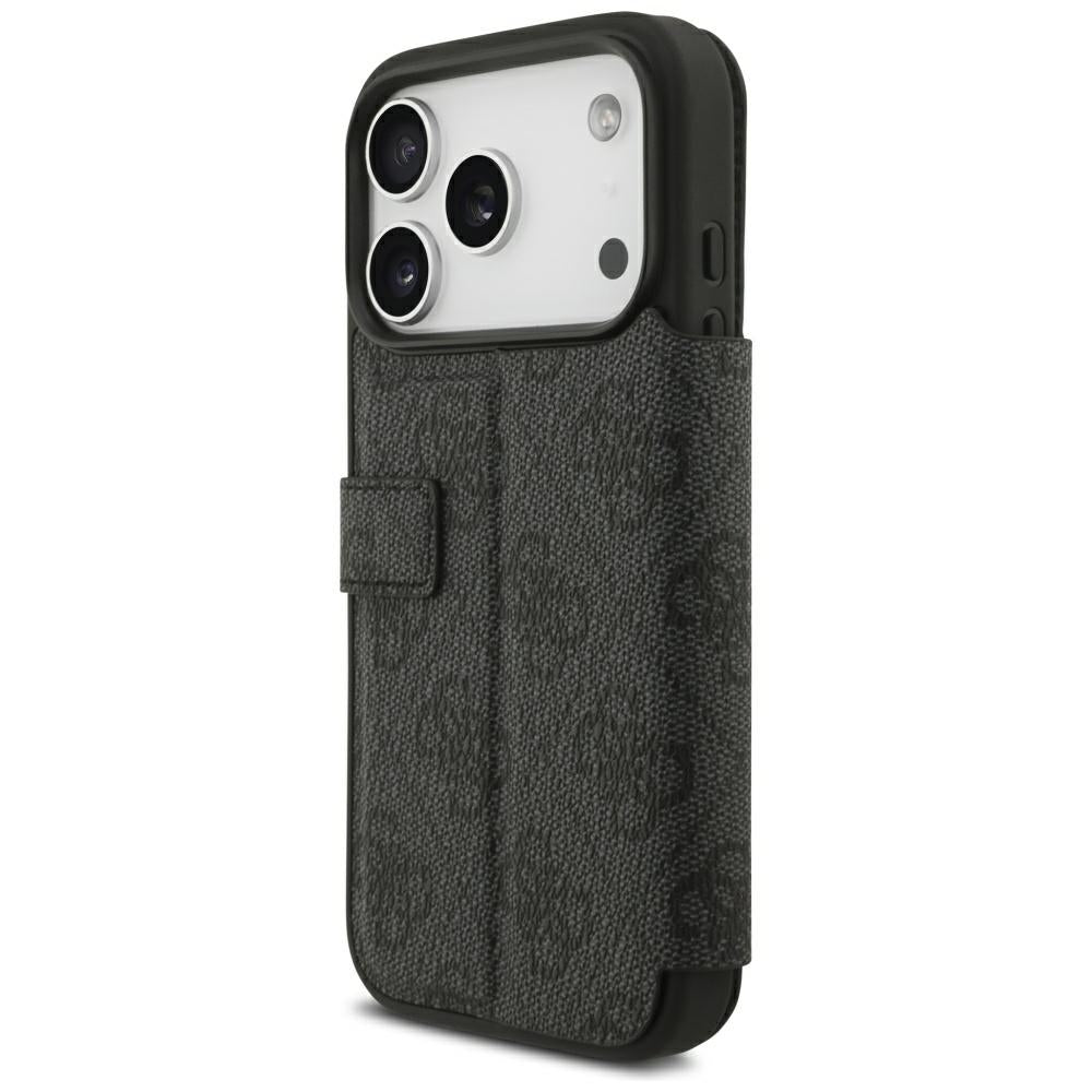 Case for Apple iPhone 18 Pro / 17 Pro, Guess, 4G Metal Logo, Black