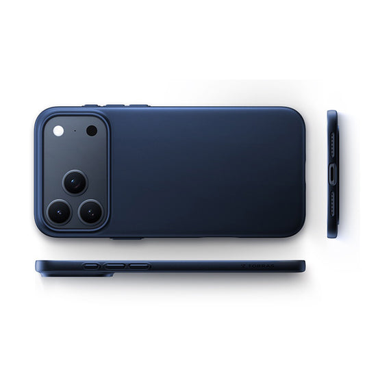 MagSafe-Hülle für Apple iPhone 18 Pro / 17 Pro, Torras, OriginFit, Dunkelblau