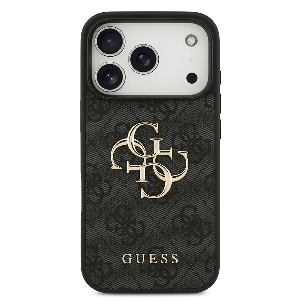 Case for Apple iPhone 18 Pro Max / 17 Pro Max, Guess, 4G Big Logo, Black