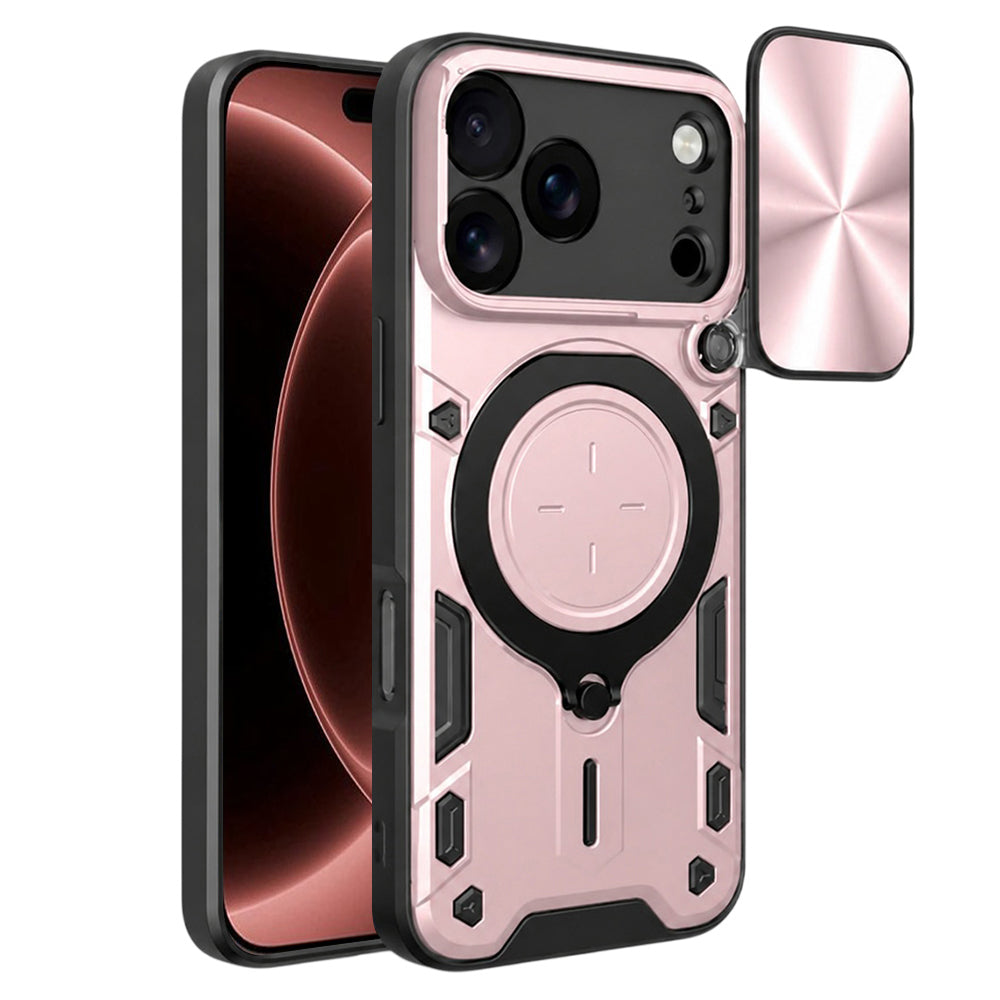 Hülle für Apple iPhone 18 Pro Max / 17 Pro Max, Techsuit, CamGuard Pro, Roségold