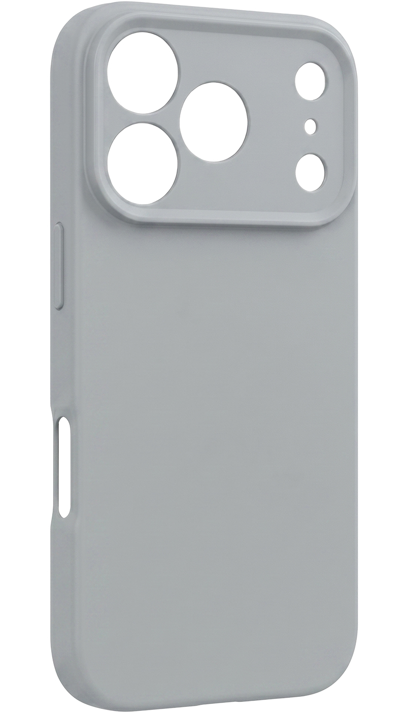 Hülle für Apple iPhone 17 Pro, OEM, Silikon, Grau