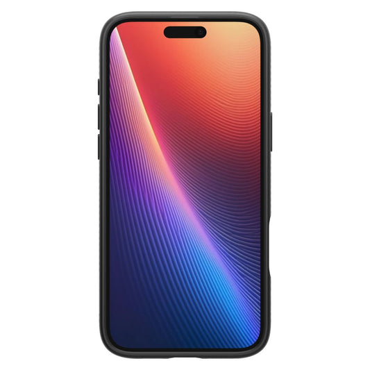 Gehäuse für Apple iPhone 16 Plus, Spigen, Liquid Air Matte, Schwarz ACS08066