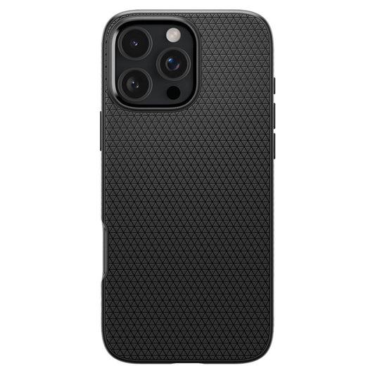 Case for Apple iPhone 16 Pro Max, Spigen, Liquid Air Matte, Black ACS07988