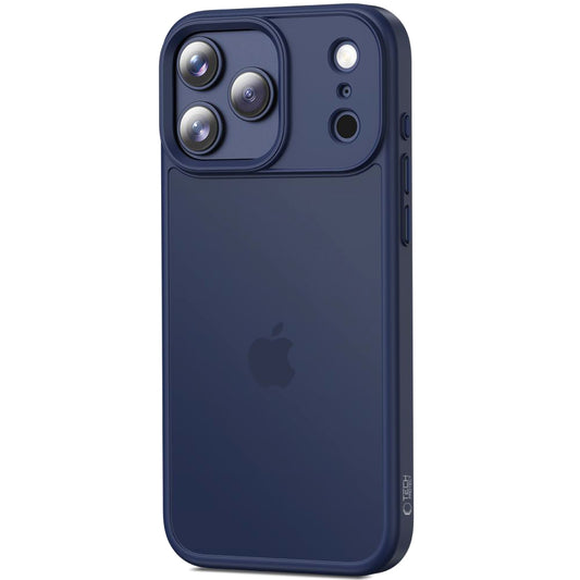 Hülle für Apple iPhone 17 Pro, Tech-Protect, Magmat, Mattes Marineblau