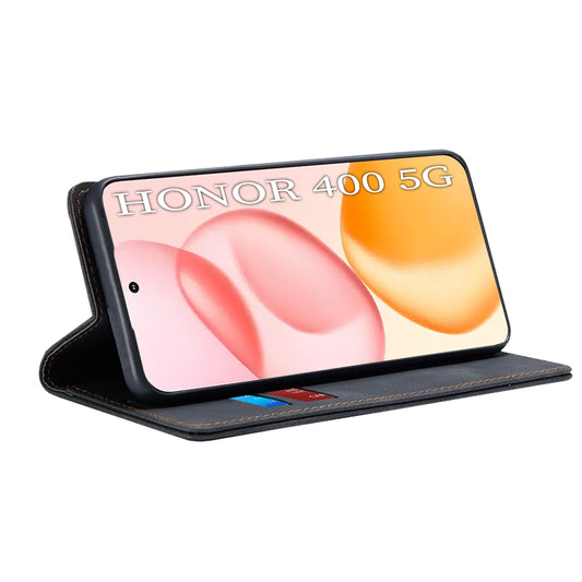 Hülle für Honor 400, Techsuit, Confy, Schwarz
