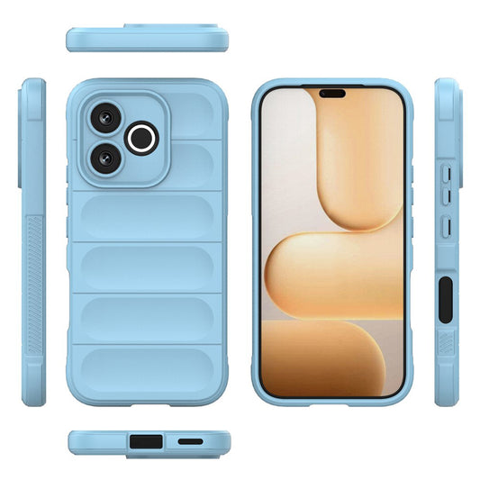Hülle für Honor 600 Lite, Techsuit, Magic Shield, Blau