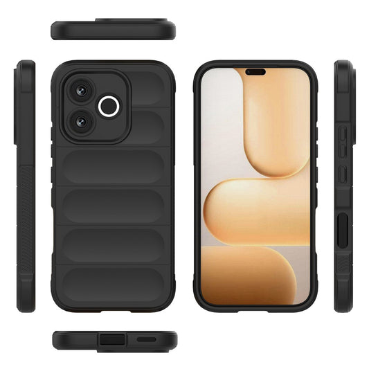 Hülle für Honor 600 Lite, Techsuit, Magic Shield, Schwarz