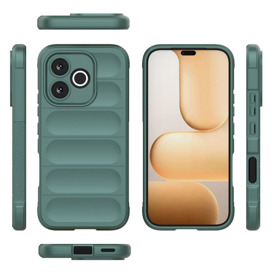 Hülle für Honor 600 Lite, Techsuit, Magic Shield, Grün