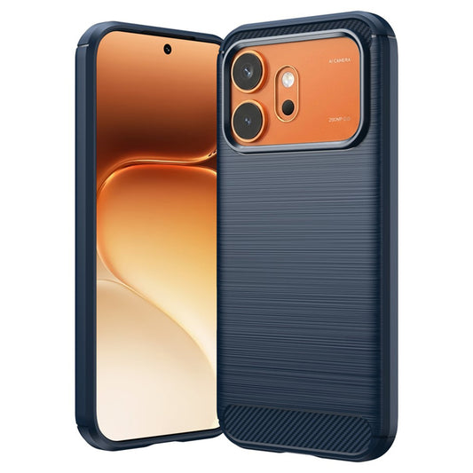 Hülle für Honor 600 Pro / 600, Techsuit, Carbon, Blau