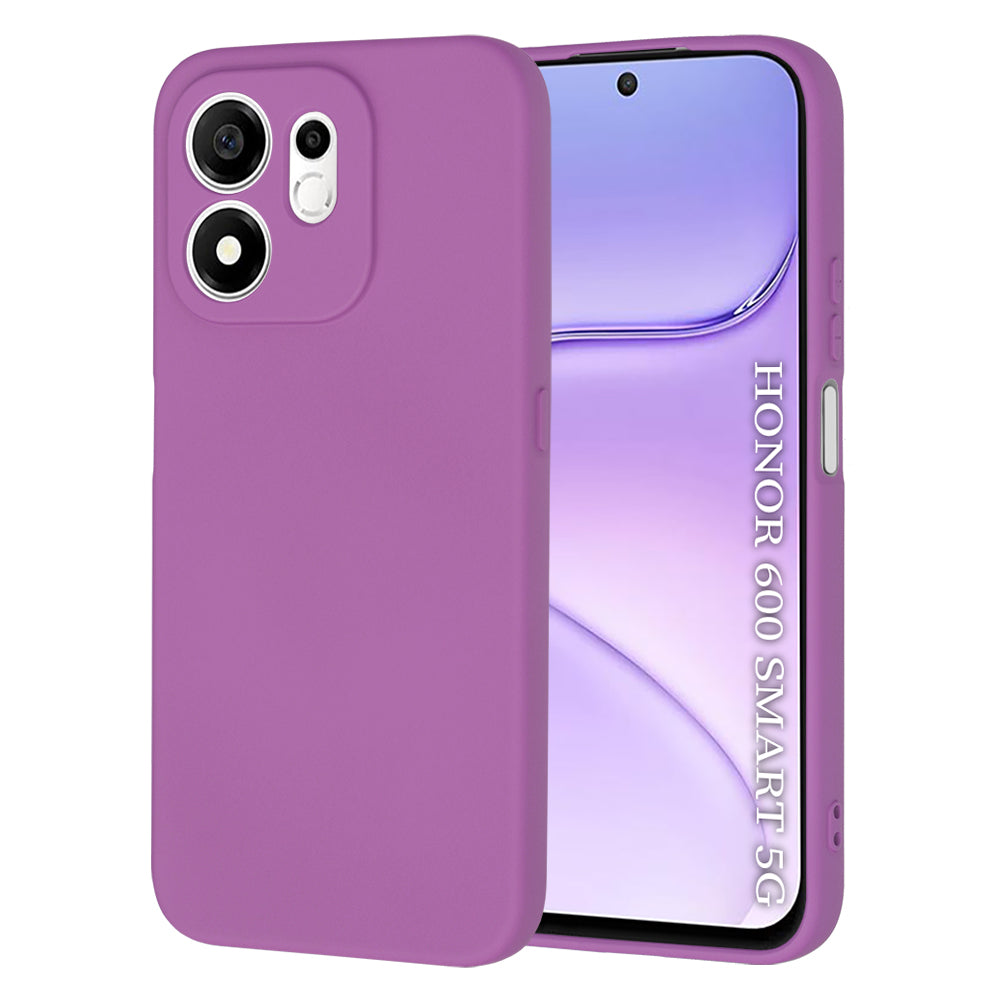 Hülle für Honor 600 Smart, Techsuit, SoftFlex, Lila