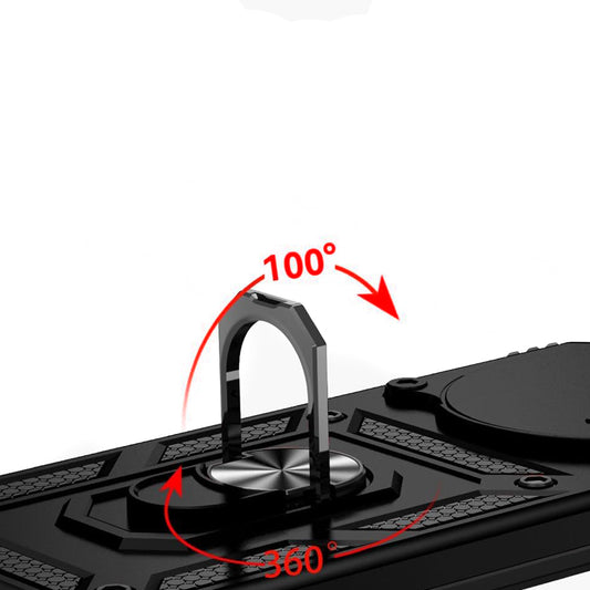 Hülle für Honor Magic8 Lite, Techsuit, CamShield, Schwarz