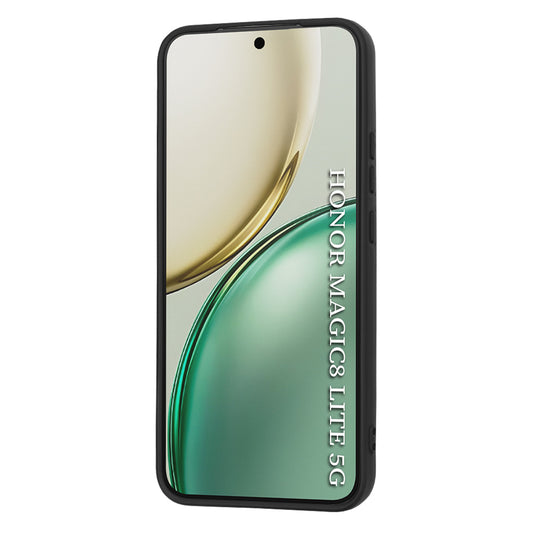 Hülle für Honor Magic8 Lite, Techsuit, SoftFlex, Schwarz