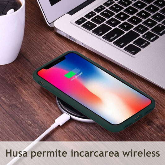 Hülle für Honor X7b 5G / 90 Smart / X7b 4G, Techsuit, Soft Edge, Dunkelgrün