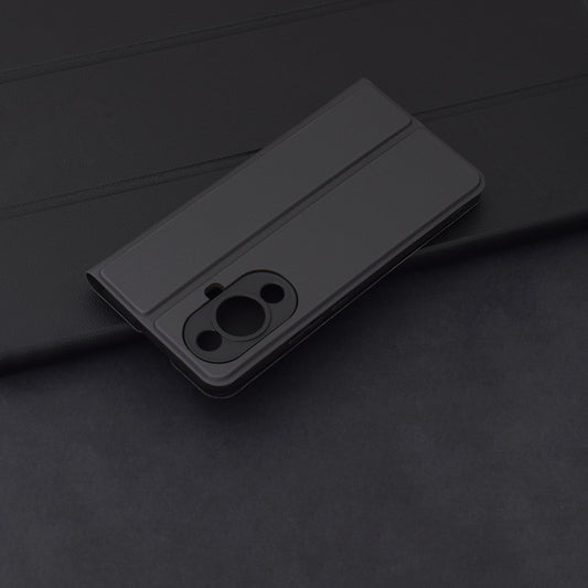 Hülle für Huawei nova 12s / nova 11, Techsuit, Magskin Book, Schwarz