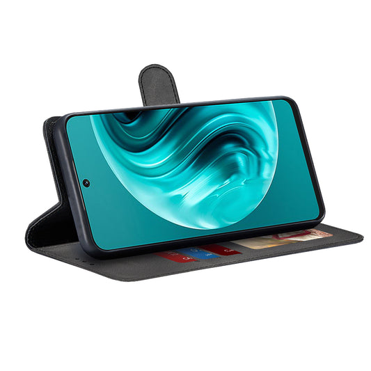 Hülle für Huawei nova 13i / nova 12i, Techsuit, Diary Book, Schwarz