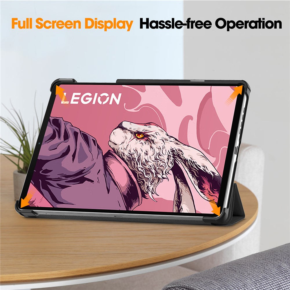 Hülle für Lenovo Legion Y700 (2025), Techsuit, FoldPro, Schwarz