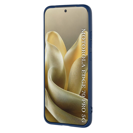 Hülle für Motorola Edge 70 Pro, Techsuit, SoftFlex, Marineblau