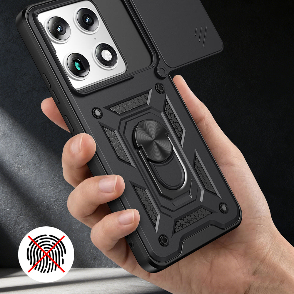 Case for Motorola Edge 70 Ultra / Signature, Techsuit, CamShield, Black