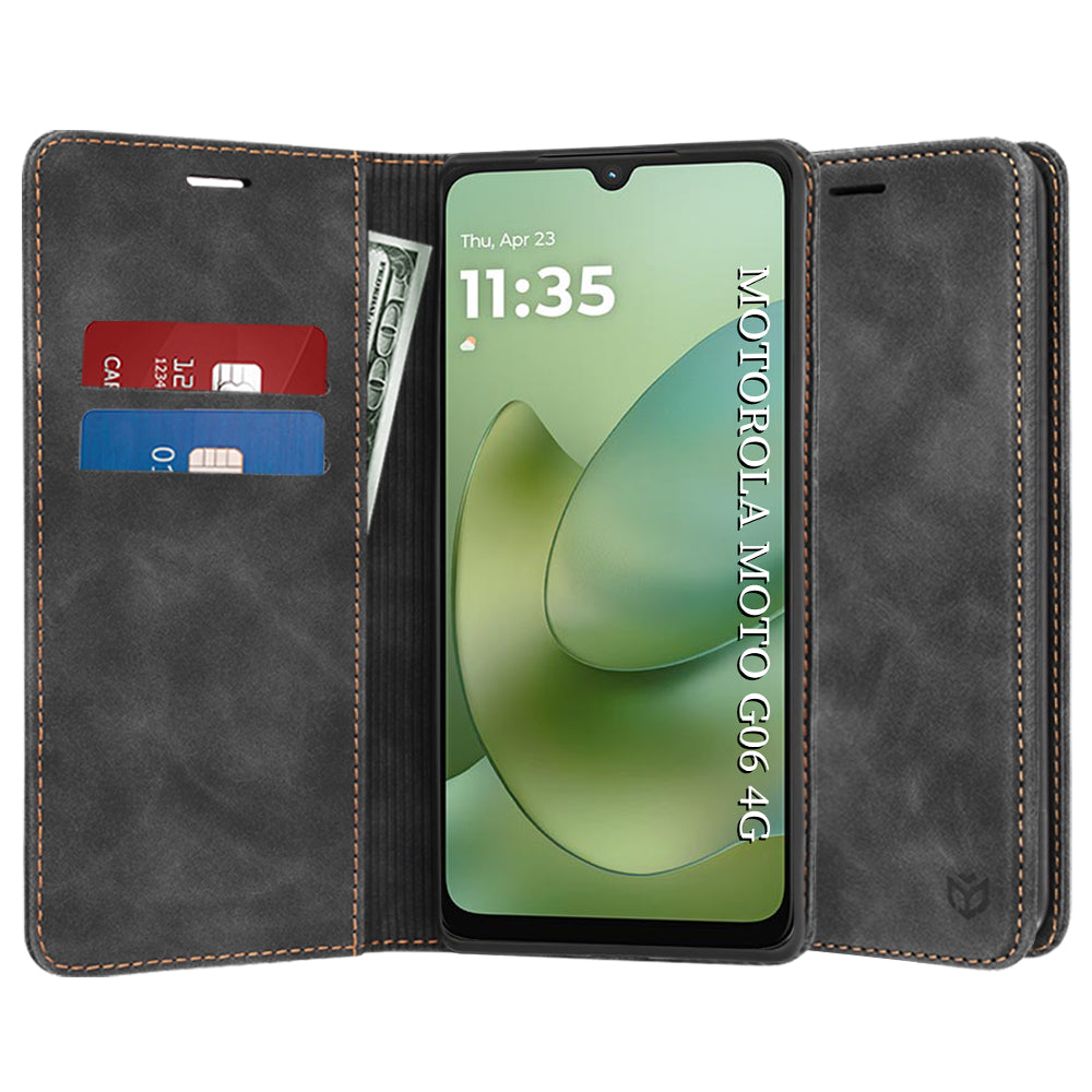 Case for Motorola Moto G06, Techsuit, Confy, Black
