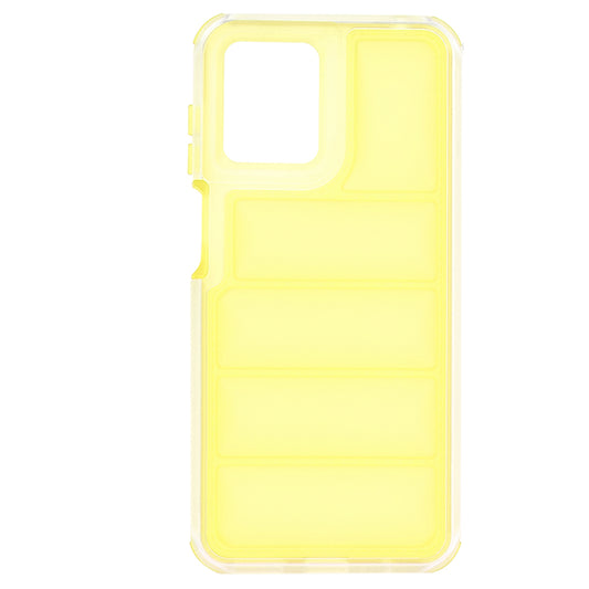 Hülle für Motorola Moto G14, Techsuit, Wave Shield, Gelb