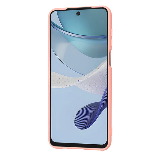 Hülle für Motorola Moto G53, Techsuit, SoftFlex, Hellrosa