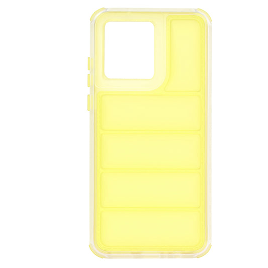 Hülle für Motorola Moto G84, Techsuit, Wave Shield, Gelb