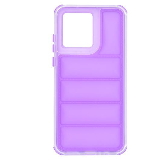 Hülle für Motorola Moto G84, Techsuit, Wave Shield, Lila
