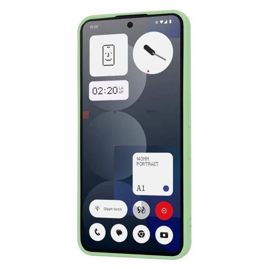 Hülle für Nothing Phone (3a) Pro, Techsuit, SoftFlex, Hellgrün