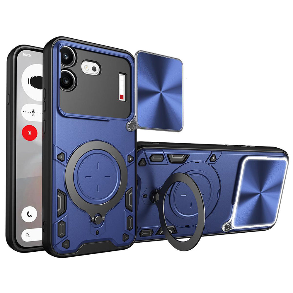 Case for Nothing Phone (4b), Techsuit, CamGuard Pro, Blue