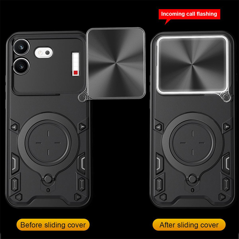 Case for Nothing Phone (4b), Techsuit, CamGuard Pro, Black