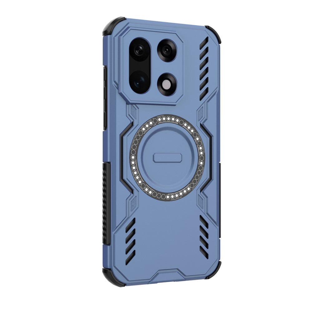 MagSafe Hülle für OnePlus 15, Techsuit, ArmorMag, Blau