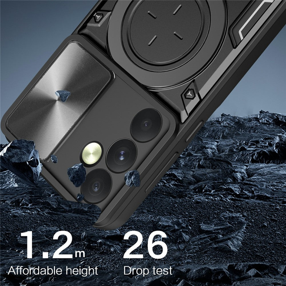 Hülle für OnePlus 15R, Techsuit, CamGuard Pro, Schwarz