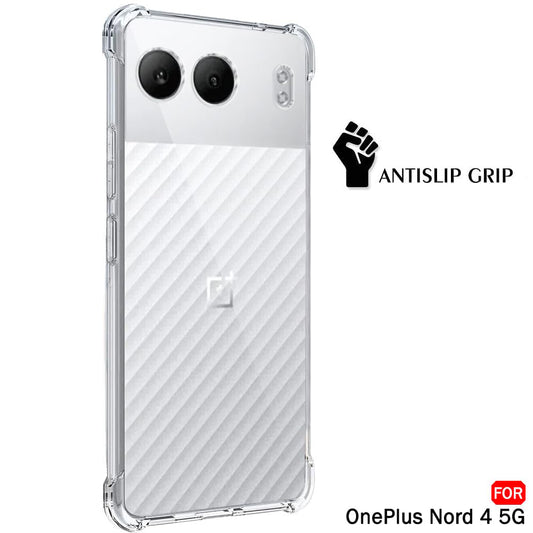 Hülle für OnePlus Nord 4, Techsuit, stoßfest klar, transparent