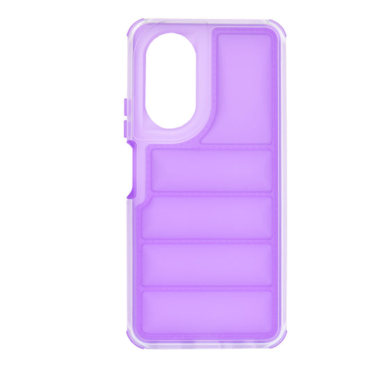 Hülle für Oppo A58 4G, Techsuit, Wave Shield, Lila