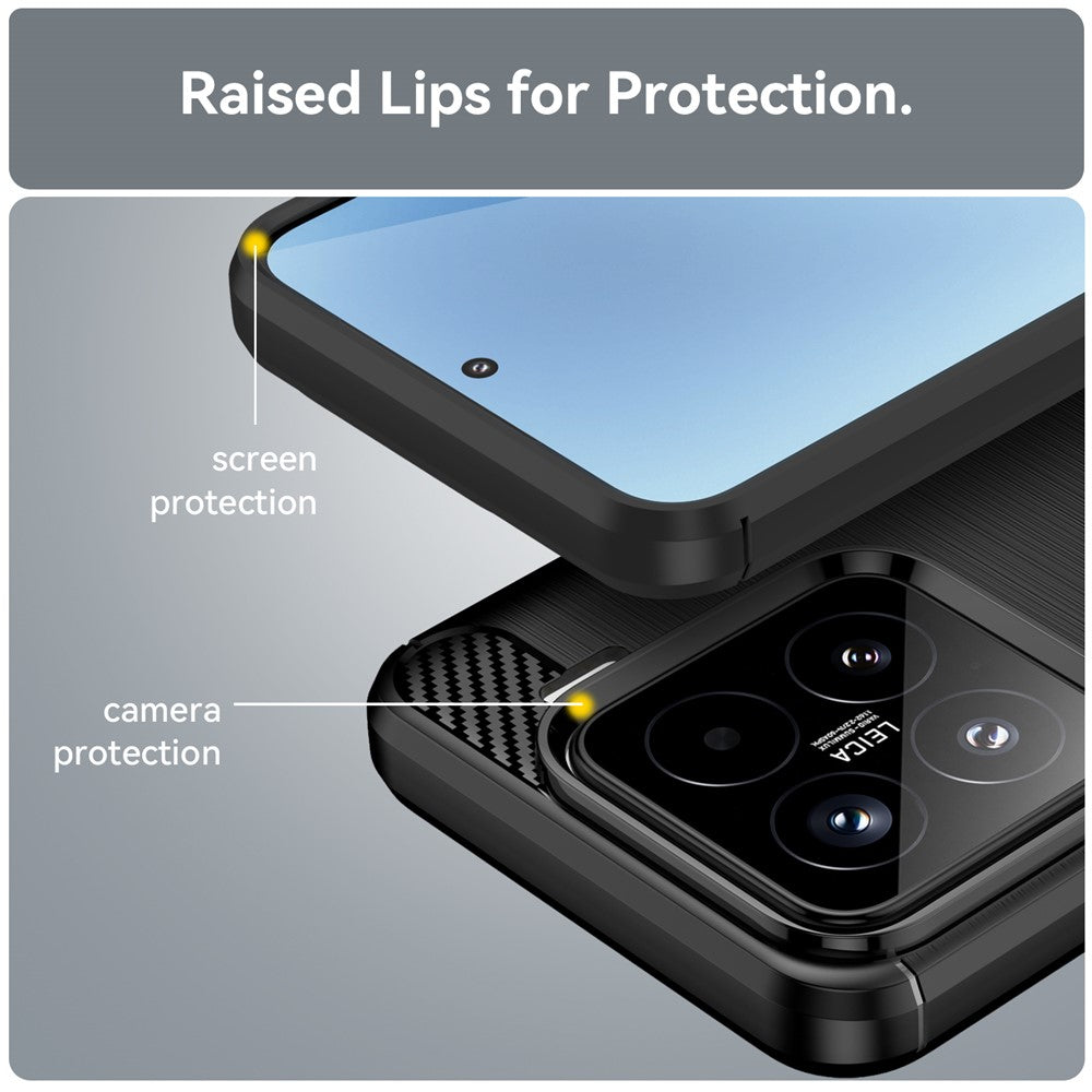 Hülle für Oppo A6 Pro 5G / A6 Pro 4G, Techsuit, Carbon, Schwarz