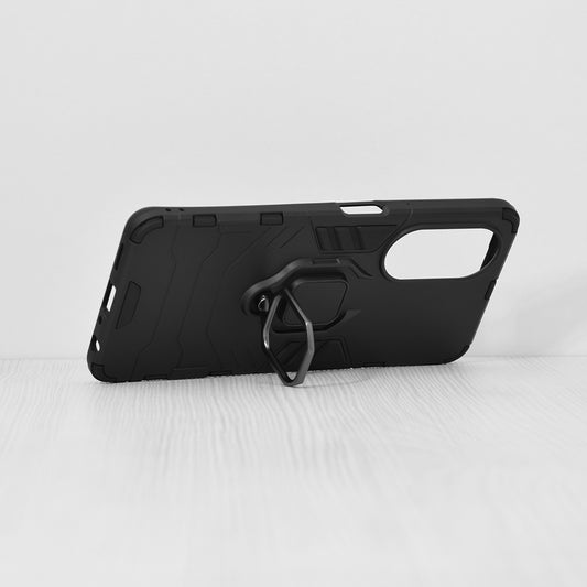 Hülle für Oppo A98, Techsuit, Shield, Schwarz