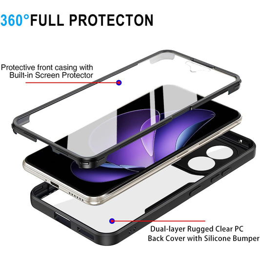 Hülle für Oppo Reno13 FS 5G / Reno13 F 4G / Reno13 F, Techsuit, ColorVerse 360, Rosa