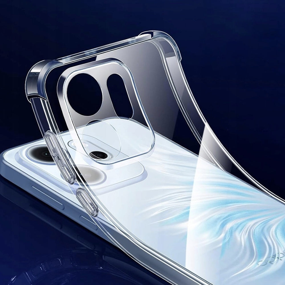 Hülle für Oppo Reno15 FS / Reno15 F, Techsuit, Shockproof Clear, Transparent