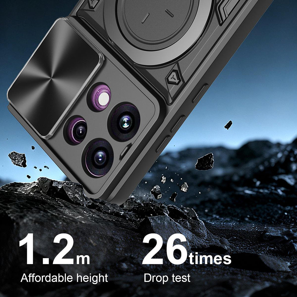 Hülle für Oppo Reno16 F / Reno16 FS, Techsuit, CamGuard Pro, Blau