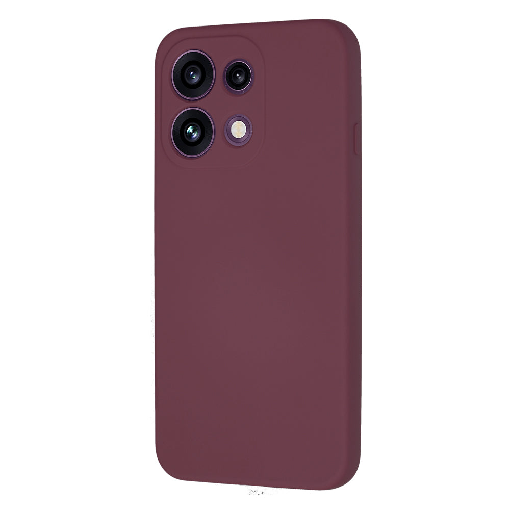 Case for Oppo Reno16 F / Reno16 FS, Techsuit, SoftFlex, Burgundy