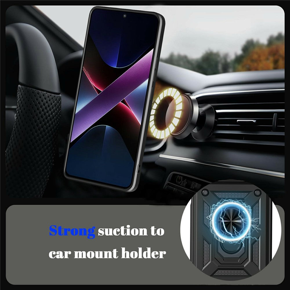 Hülle für Realme 16 Pro+, Techsuit, CamShield, Schwarz