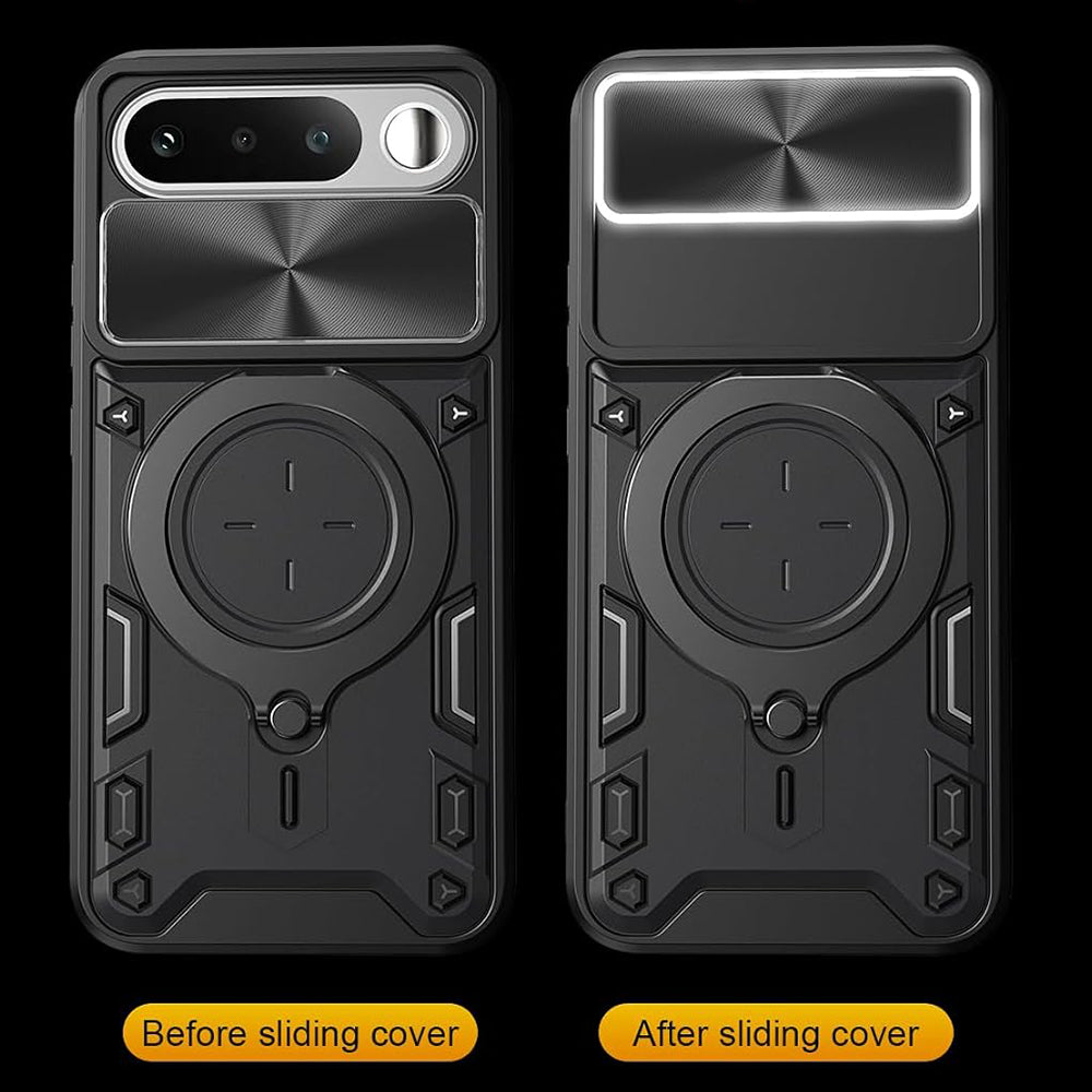 Hülle für Realme 16, Techsuit, CamGuard Pro, Schwarz