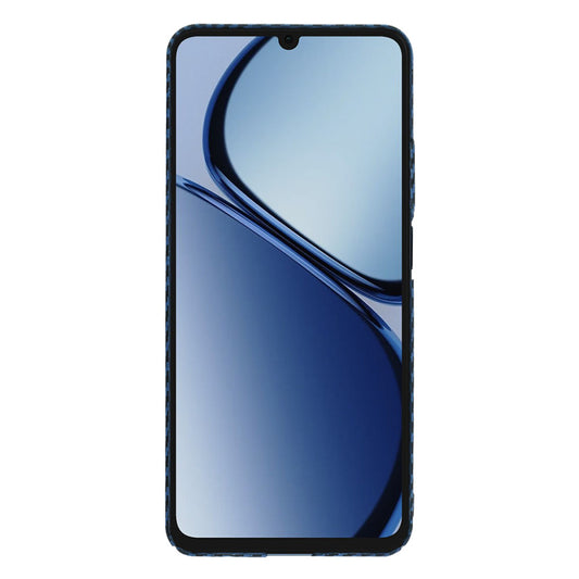 Hülle für Realme C63 / C61, Techsuit, Carbonite FiberShell, Türkis