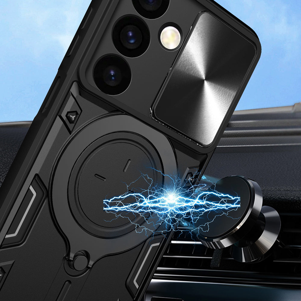 Hülle für Realme Note 70T, Techsuit, CamGuard Pro, Schwarz